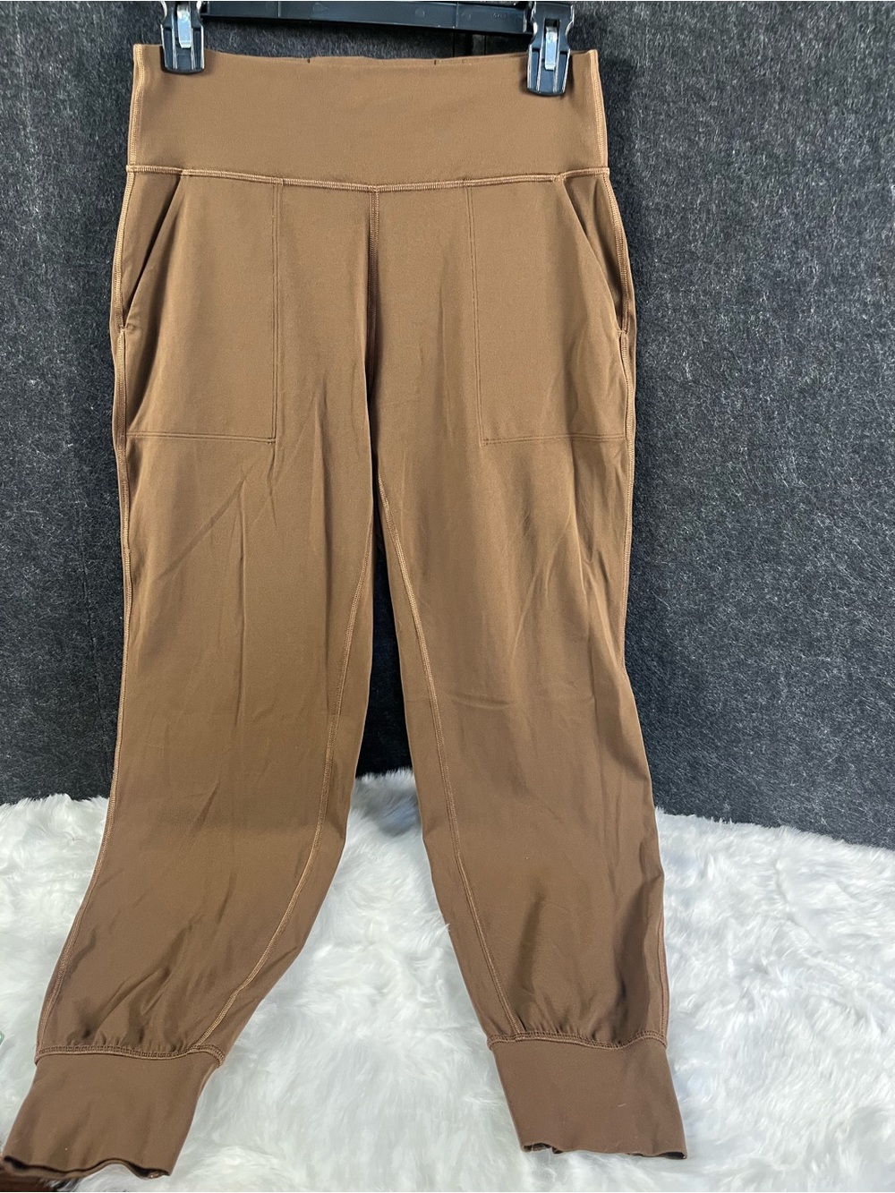 lululemon athletica Brown High-Rise Jogger Pants
